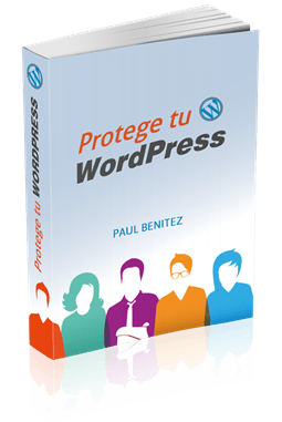 Portada 3D Ebook Protege tu WordPress